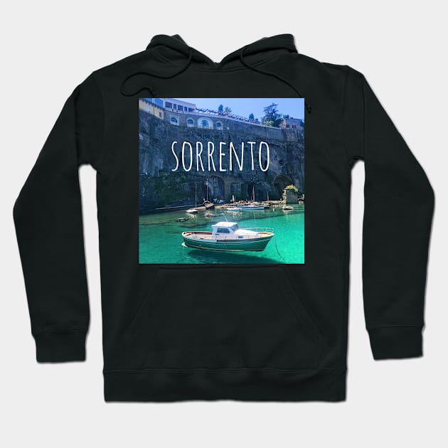 Sorrento Italy print design Hoodie by simplythewest